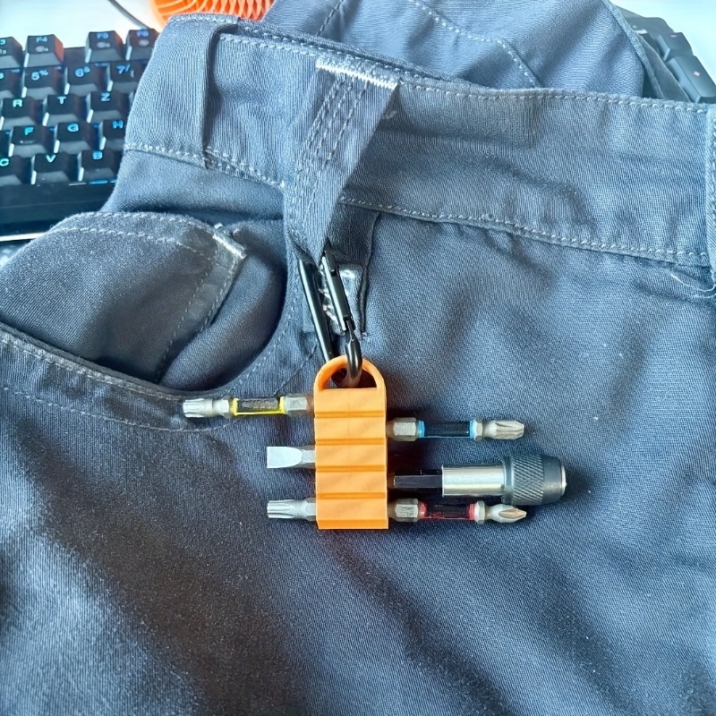 Home Improvement Contractor - Multifunktionaler Werkzeughalter für Arbeitshosen, Karabiner für