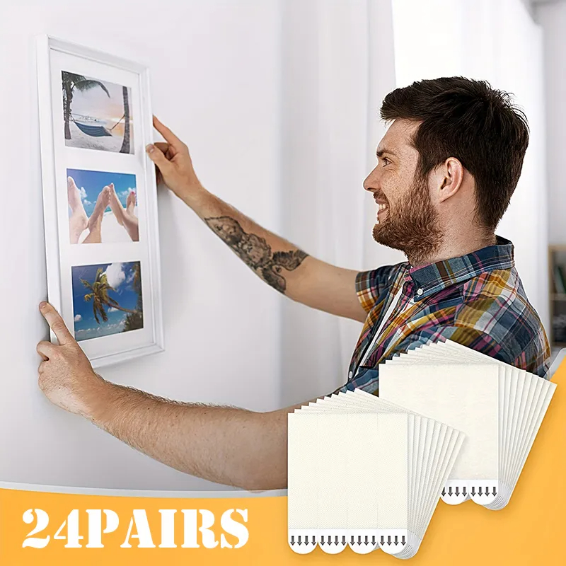 Picture Hanging Strip - Bild hängen Streifen schwere abnehmbare Klett