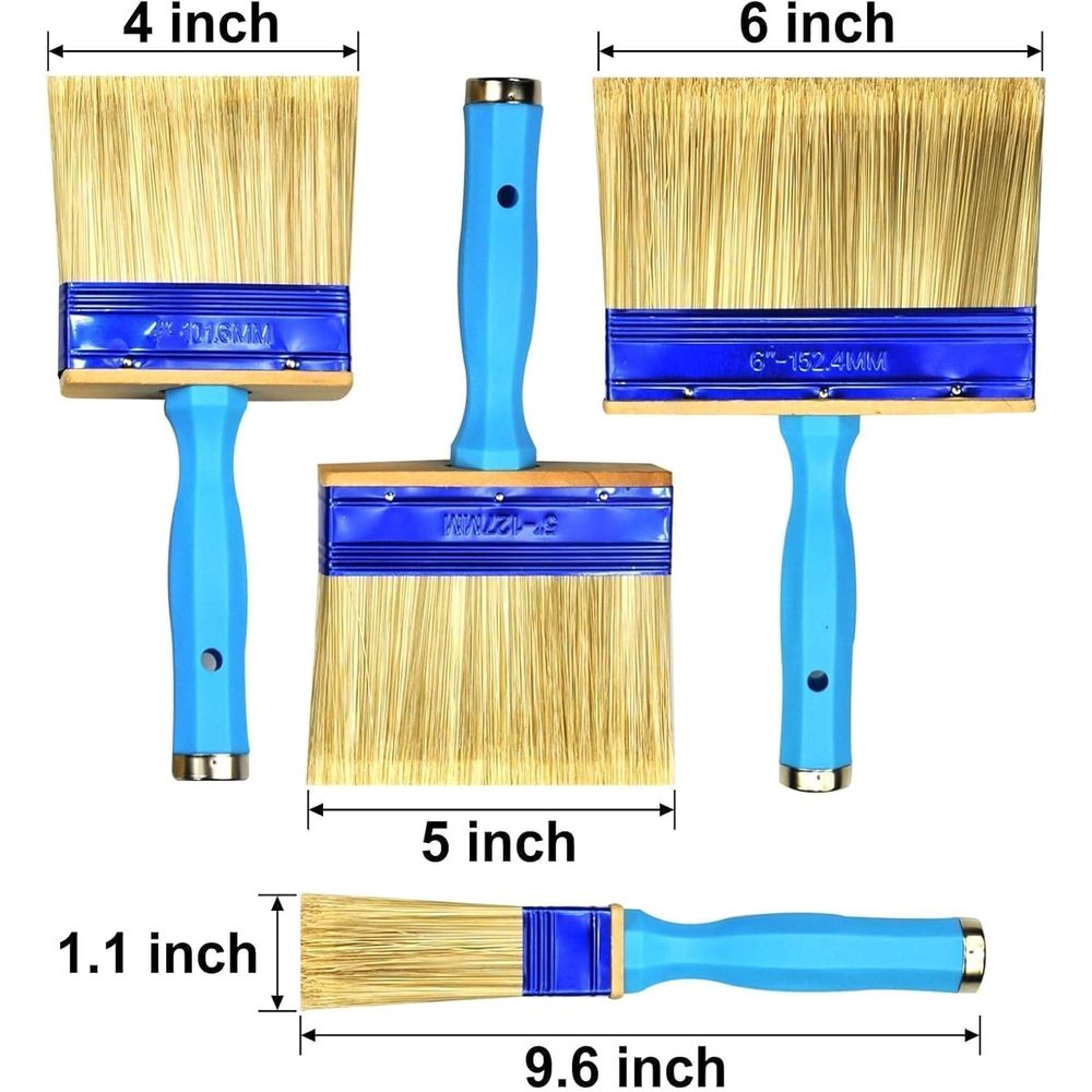 Dreifach-Set Robuste Farbpinse – Wood Stain Brush Bewertung und Preis