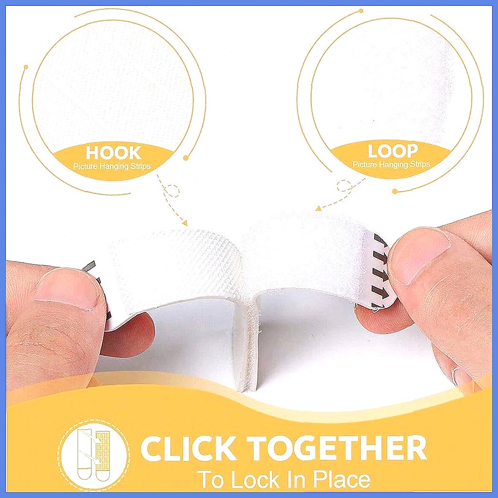 12 Paar Schwerlast-Bilderhaken – Picture Hanging Strip Bewertung und Preis