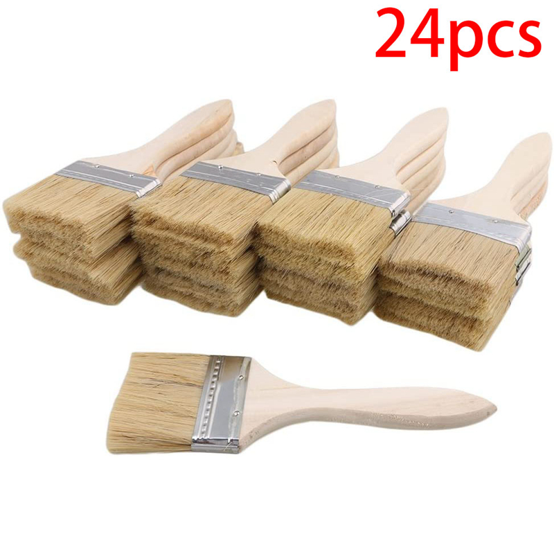 24 Stück Farbpinsel, 70 mm, Ch – Wood Stain Brush Bewertung und Preis