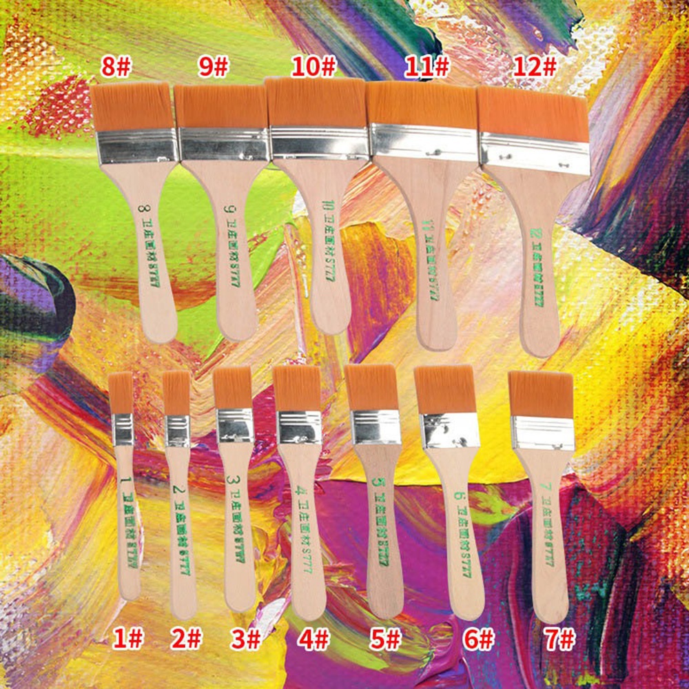12 Stück Nylon-Pinsel, große F – Wood Stain Brush Bewertung und Preis