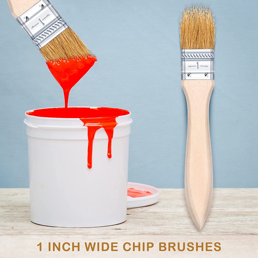 ABUH-100 Stück 1 Zoll Chip-Mal – Wood Stain Brush Bewertung und Preis