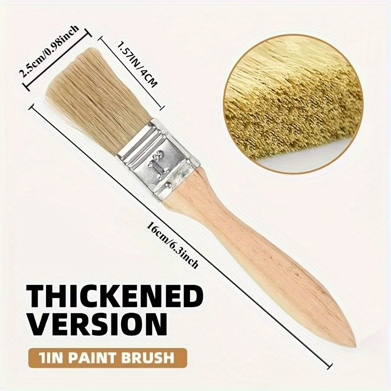 25-teiliges 1-Zoll-Pinselset m – Wood Stain Brush Bewertung und Preis