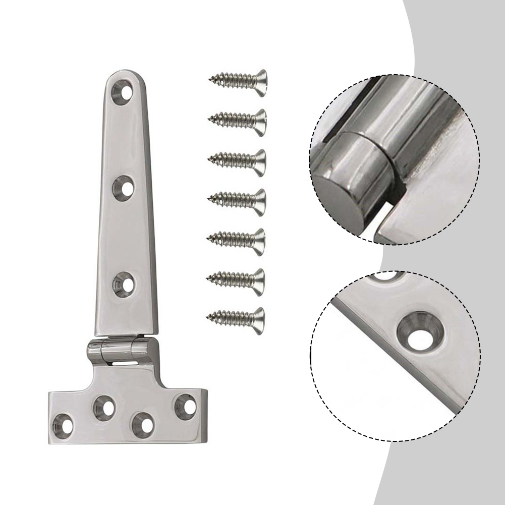 316 Edelstahl-T-Scharnier mit  – Deck Screw Stainless Bewertung und Preis