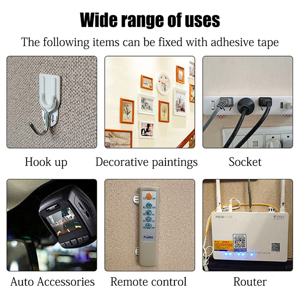 10 Stück doppelseitiges, selbs – Picture Hanging Strip Bewertung und Preis