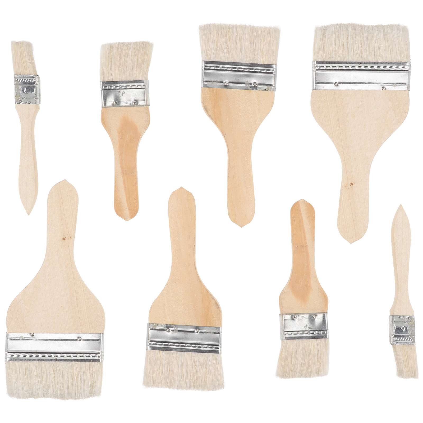 8-teiliges Wollpinsel-Set mit  – Wood Stain Brush Bewertung und Preis